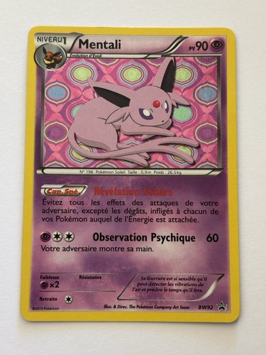 Pokemon karte card tcg mentali - karte,