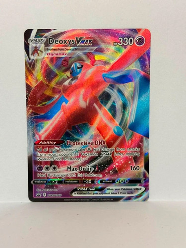 Deoxys vmax sword - vmax, shield