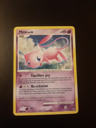 Mew 132 holo - holo, secret