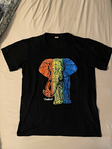 Shirt schwarz l kurzarm - t-shirt,