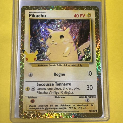 Pokemon karte jahre pikachu - 30,