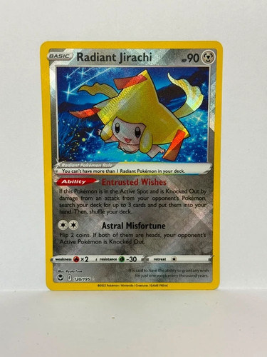 Radiant jirachi silver tempest - silver,