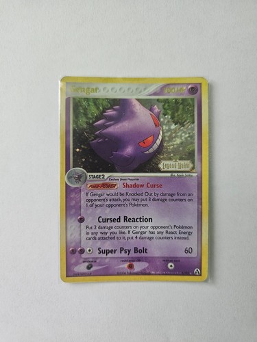 Pokemon gengar holo rare - gengar, 5/92