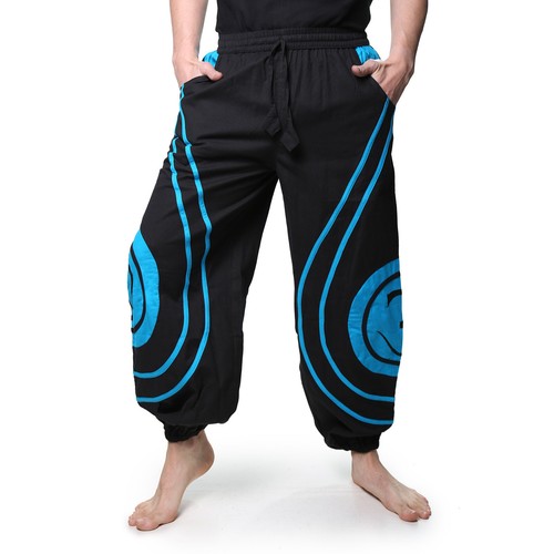 Unisex psy baggy - om, hippie