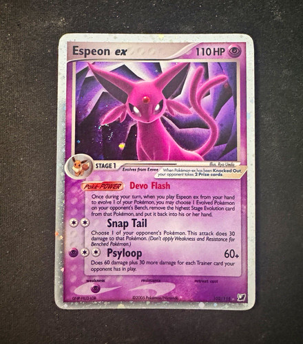 Espeon 102 115 unseen - ex,