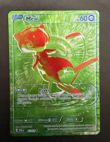 Pokémon jcc mew - mew, green