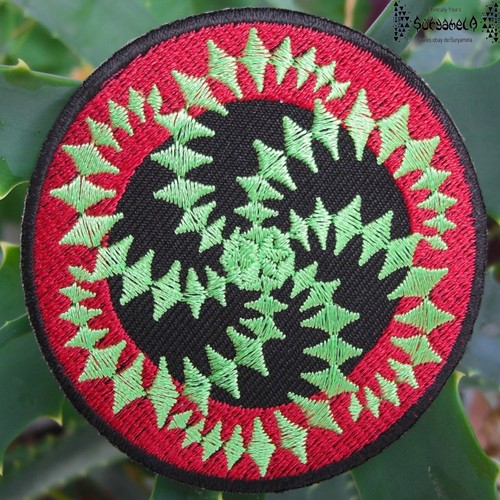 Aufnäher patch goa psy hippie - aufnÄher,