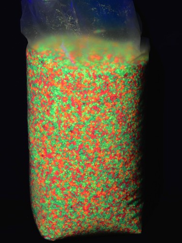 25kg schwarzlicht farbkies - schwarzlicht,